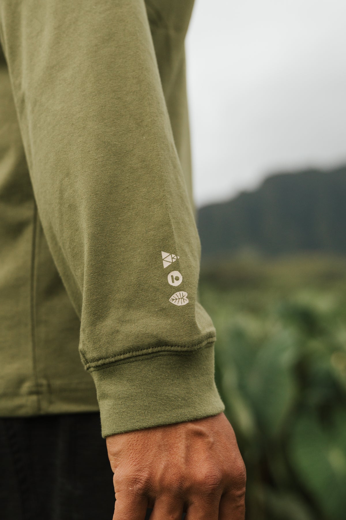 Mind Body Aina LONG SLEEVE Green