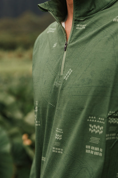 Kakoʻo Oiwi Quarter Zip