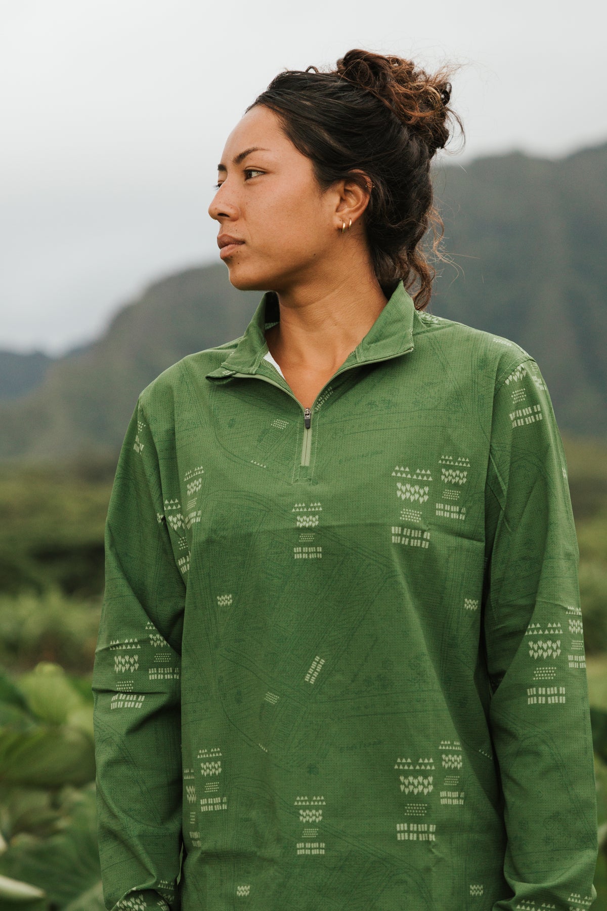 Kakoʻo Oiwi Quarter Zip