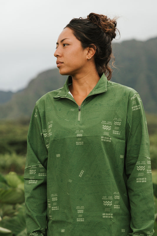 Kakoʻo Oiwi Quarter Zip