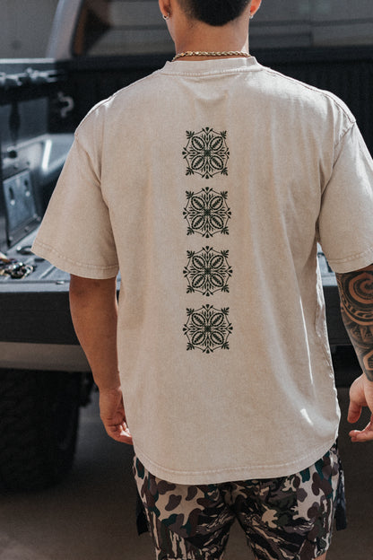 Lei Pikake Lāʻī T-shirt (Tan) 2