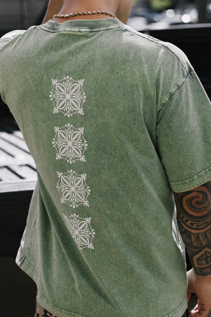 Lei Pikake Lāʻī T-shirt (Green) 2