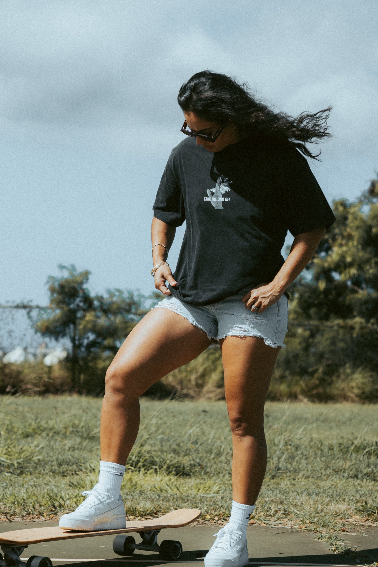 Take The Edge Off T-shirt (Black)