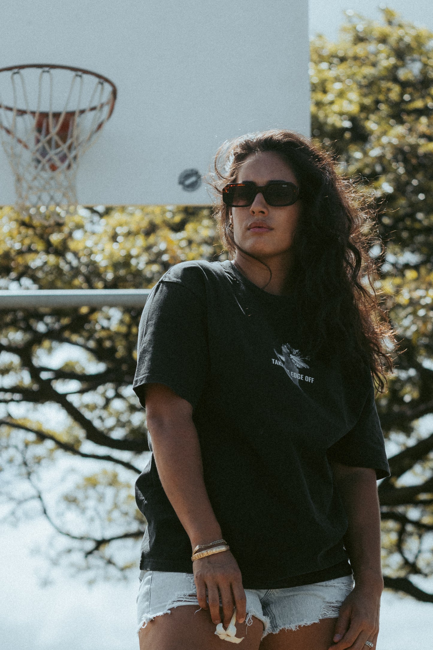 Take The Edge Off T-shirt (Black)