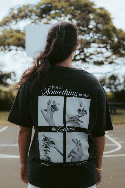Take The Edge Off T-shirt (Black)
