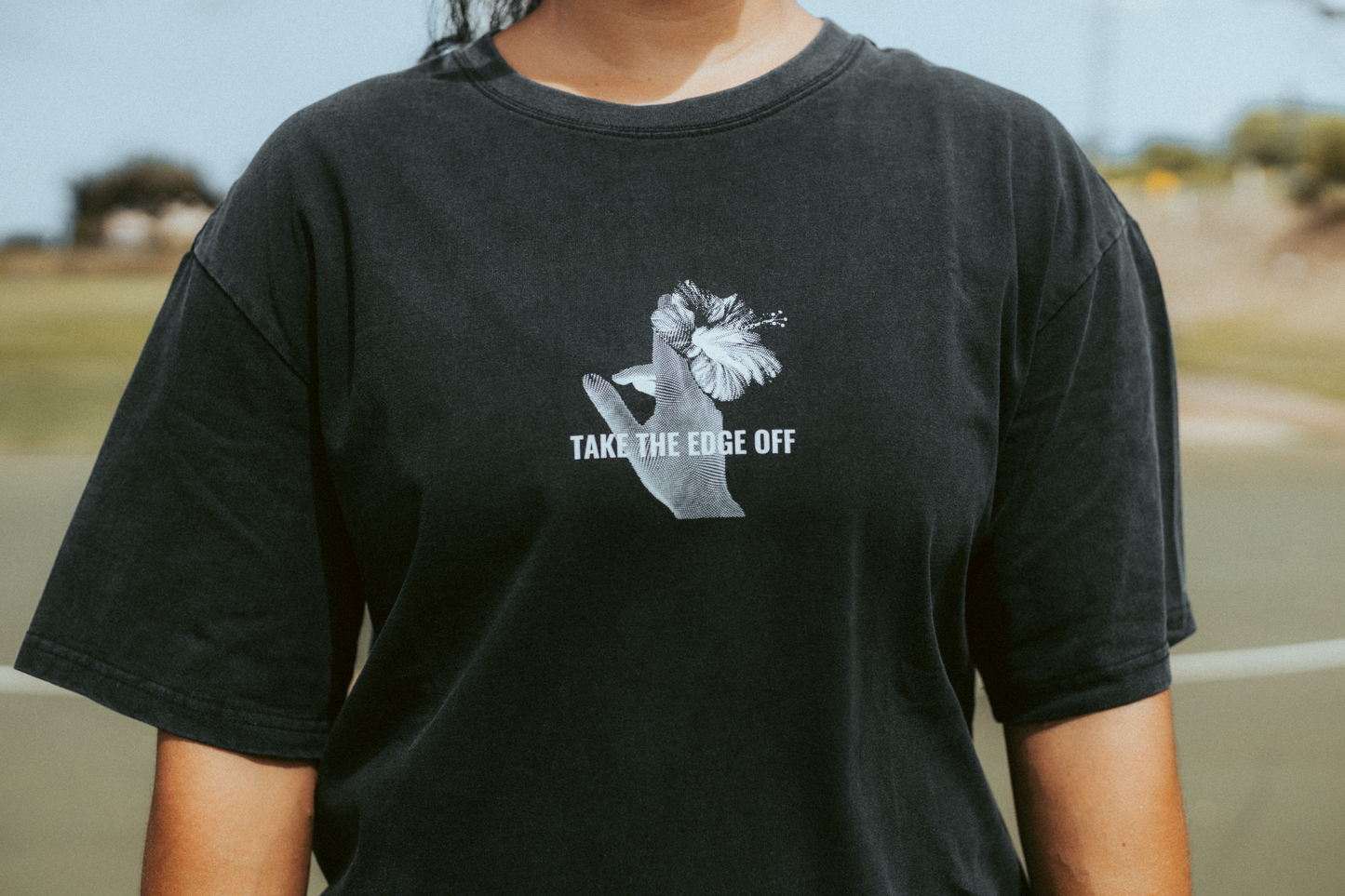 Take The Edge Off T-shirt (Black)