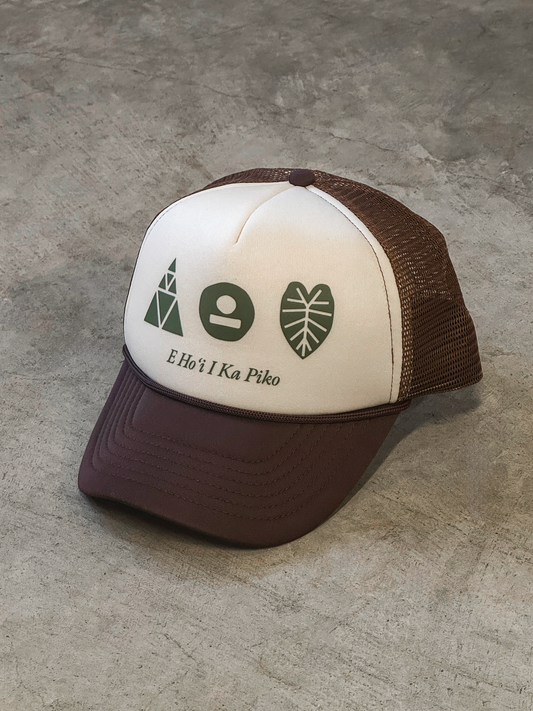 Piko Trucker Hat - Brown