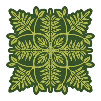 Laua'e Quilt Stickers