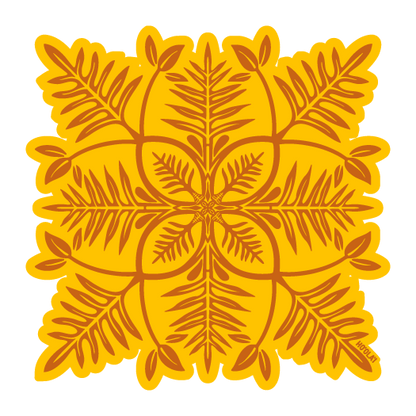 Laua'e Quilt Stickers
