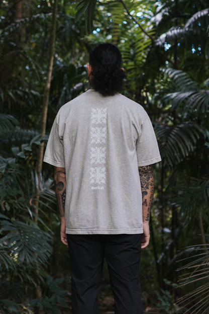 Laua'e Quilt T-Shirt (Limestone)